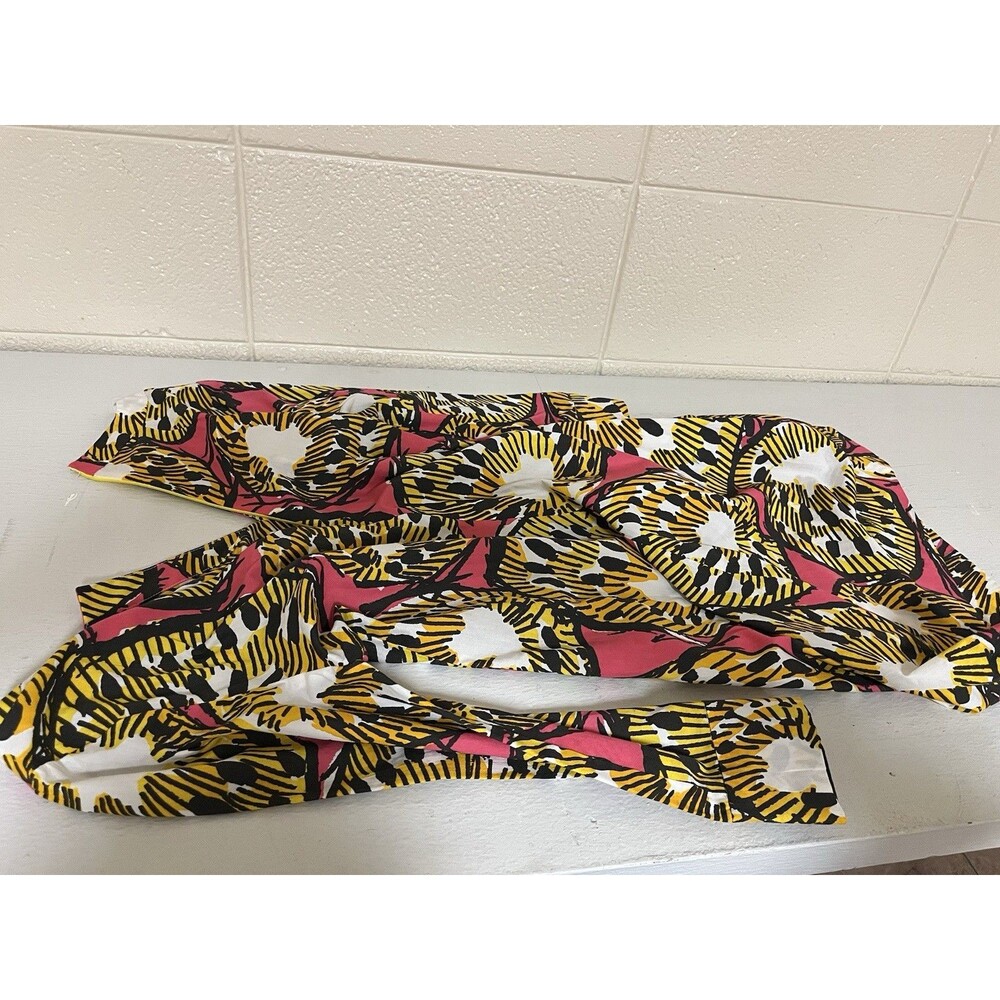J. Crew Colorful Vibrant Floral Print Mini Dress Size 0 Summer Spring